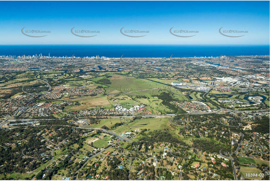 Aerial Photo Mudgeeraba QLD Aerial Photography