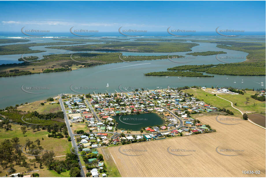 Aerial Photo Steiglitz QLD Aerial Photography