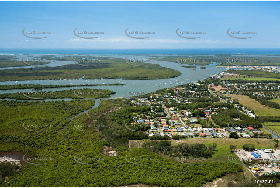 Aerial Photo Jacobs Well QLD Aerial Photography