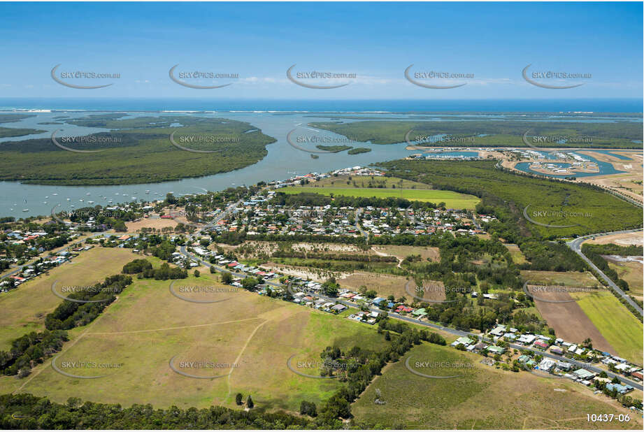 Aerial Photo Jacobs Well QLD Aerial Photography