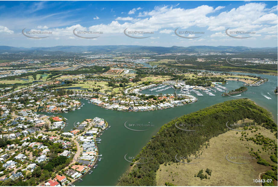 Aerial Photo Hope Island QLD Aerial Photography