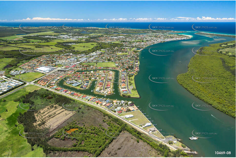 Aerial Photo West Ballina NSW Aerial Photography