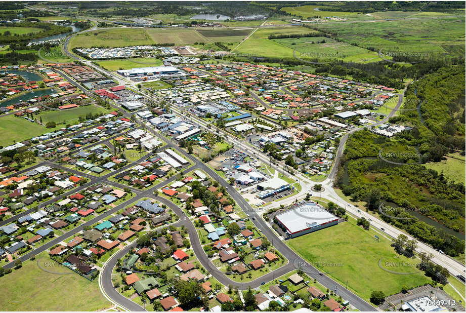 Aerial Photo West Ballina NSW Aerial Photography