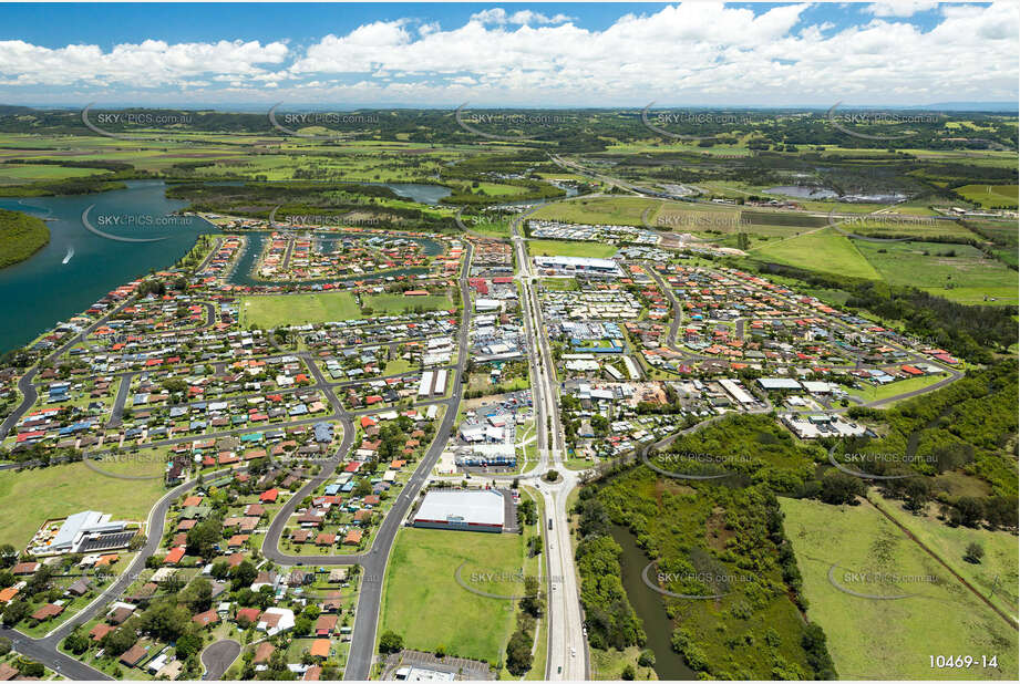 Aerial Photo West Ballina NSW Aerial Photography