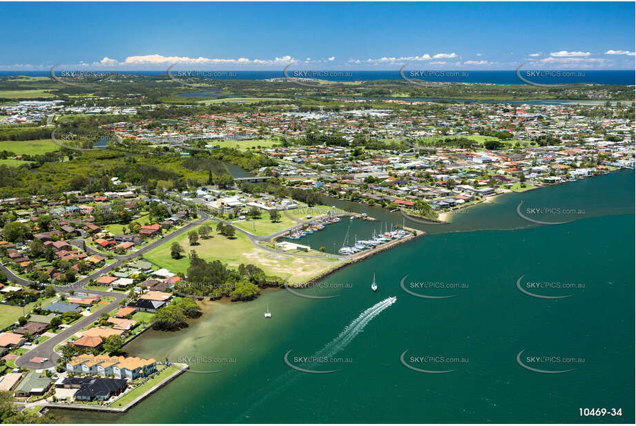 Aerial Photo West Ballina NSW Aerial Photography