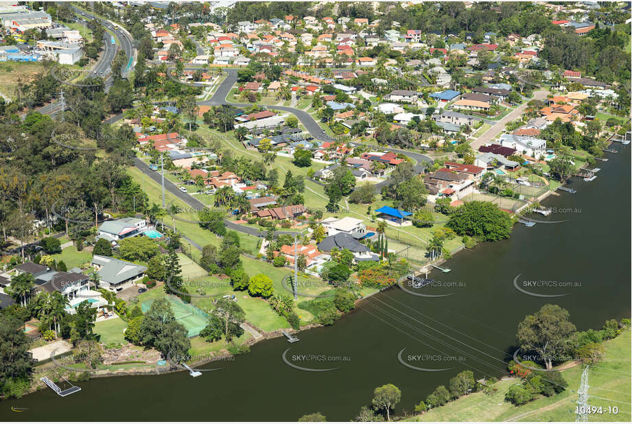 Aerial Photo Ashmore QLD Aerial Photography