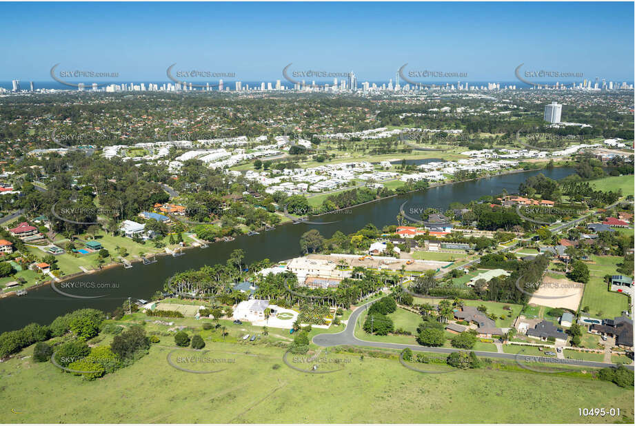 Aerial Photo Carrara QLD Aerial Photography