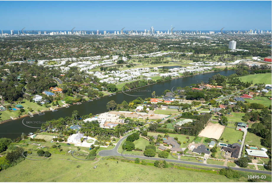 Aerial Photo Carrara QLD Aerial Photography