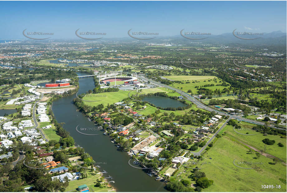 Aerial Photo Carrara QLD Aerial Photography