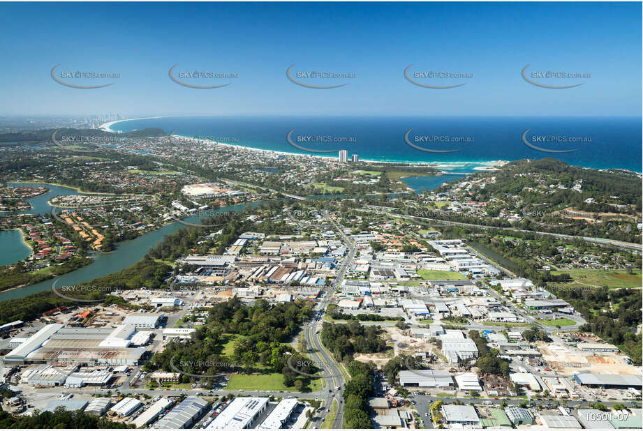 Aerial Photo Currumbin Waters QLD Aerial Photography