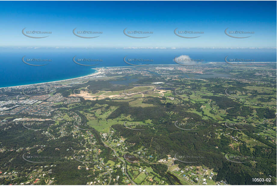 Aerial Photo Currumbin Waters QLD Aerial Photography