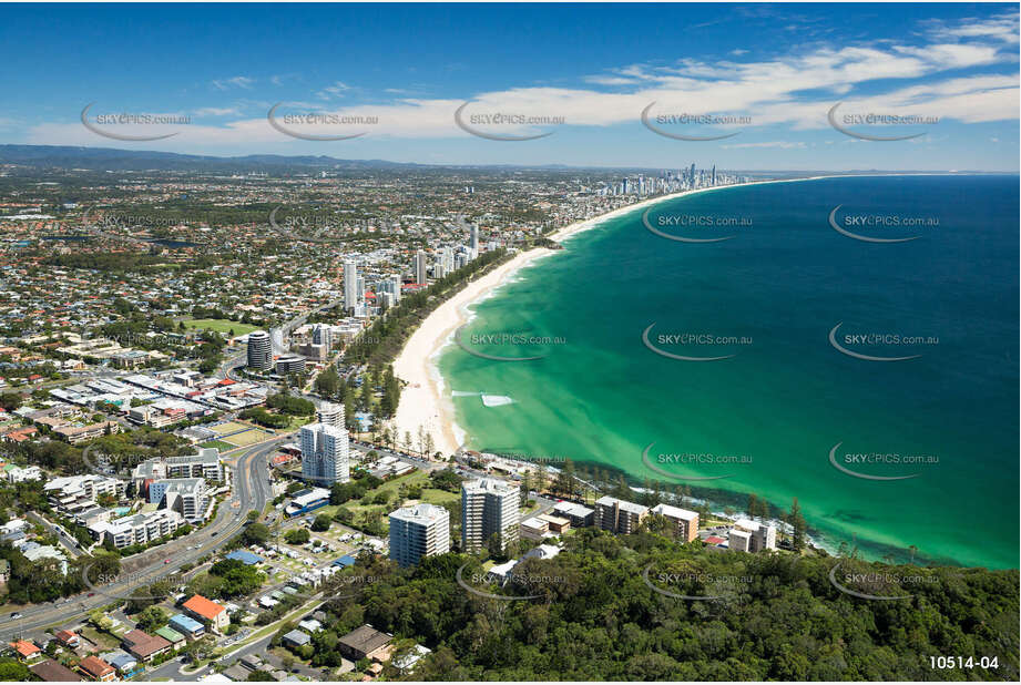 Aerial Photo Burleigh Heads QLD Aerial Photography