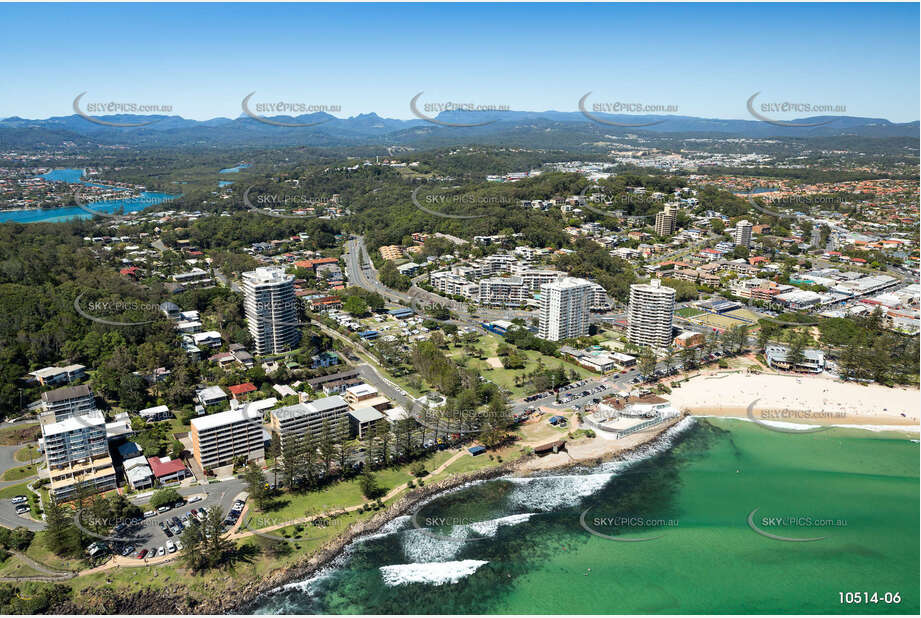 Aerial Photo Burleigh Heads QLD Aerial Photography