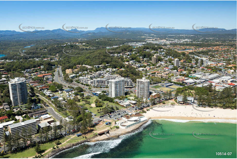 Aerial Photo Burleigh Heads QLD Aerial Photography