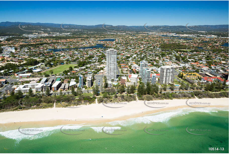 Aerial Photo Burleigh Heads QLD Aerial Photography