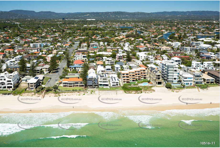 Aerial Photo Mermaid Beach QLD Aerial Photography