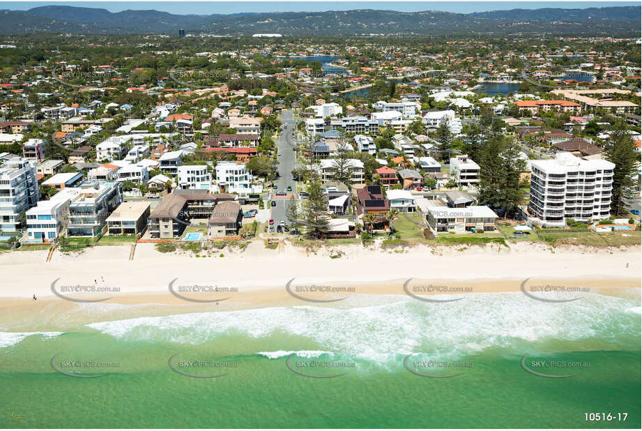 Aerial Photo Mermaid Beach QLD Aerial Photography