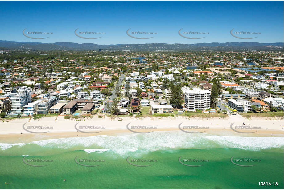 Aerial Photo Mermaid Beach QLD Aerial Photography