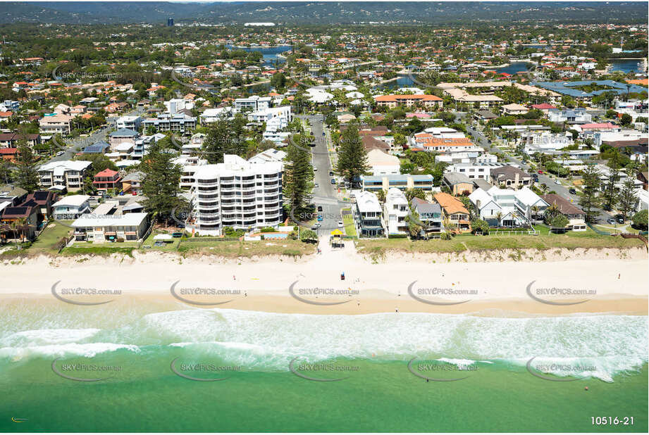 Aerial Photo Mermaid Beach QLD Aerial Photography