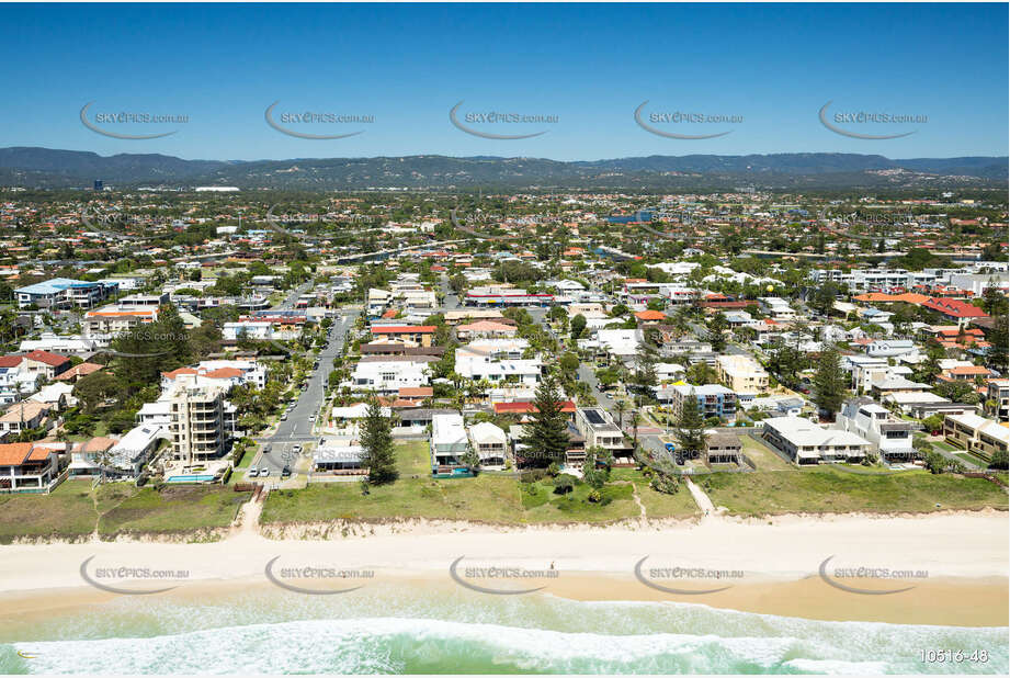 Aerial Photo Mermaid Beach QLD Aerial Photography