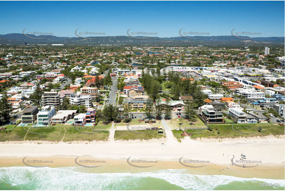 Aerial Photo Mermaid Beach QLD Aerial Photography