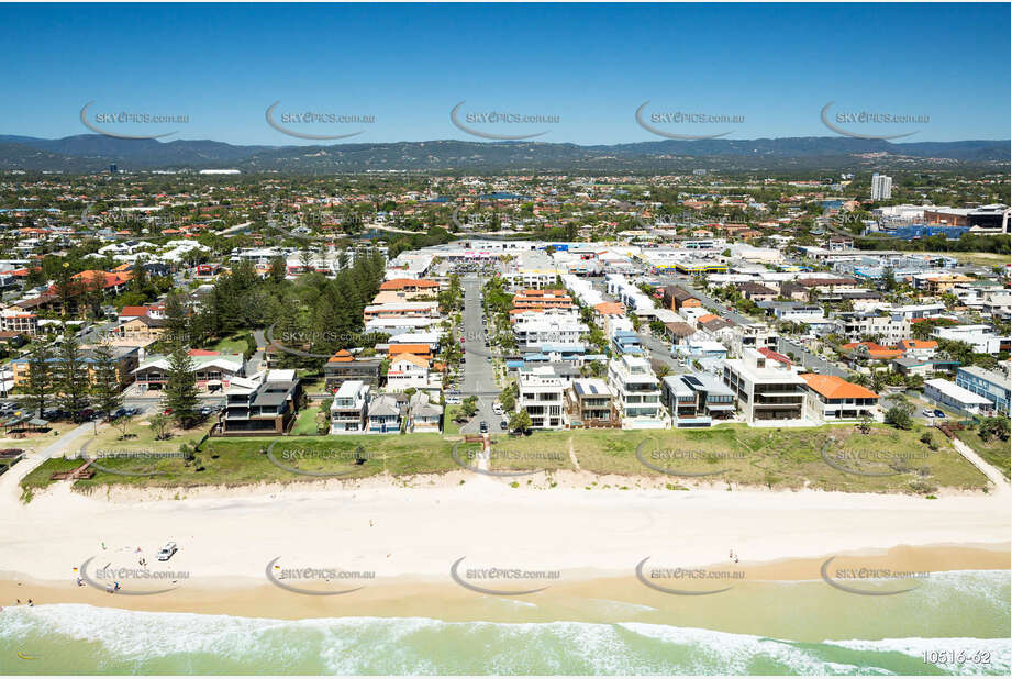 Aerial Photo Mermaid Beach QLD Aerial Photography