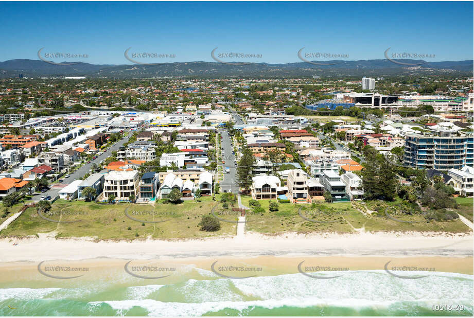 Aerial Photo Mermaid Beach QLD Aerial Photography