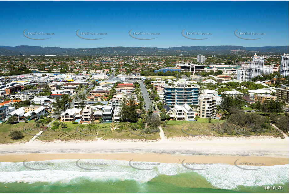 Aerial Photo Mermaid Beach QLD Aerial Photography