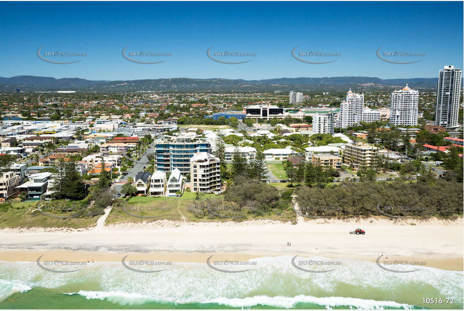 Aerial Photo Mermaid Beach QLD Aerial Photography