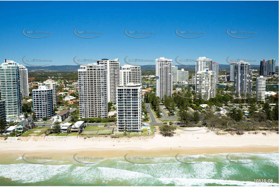 Aerial Photo Main Beach QLD Aerial Photography