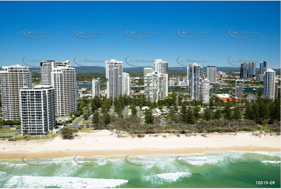 Aerial Photo Main Beach QLD Aerial Photography