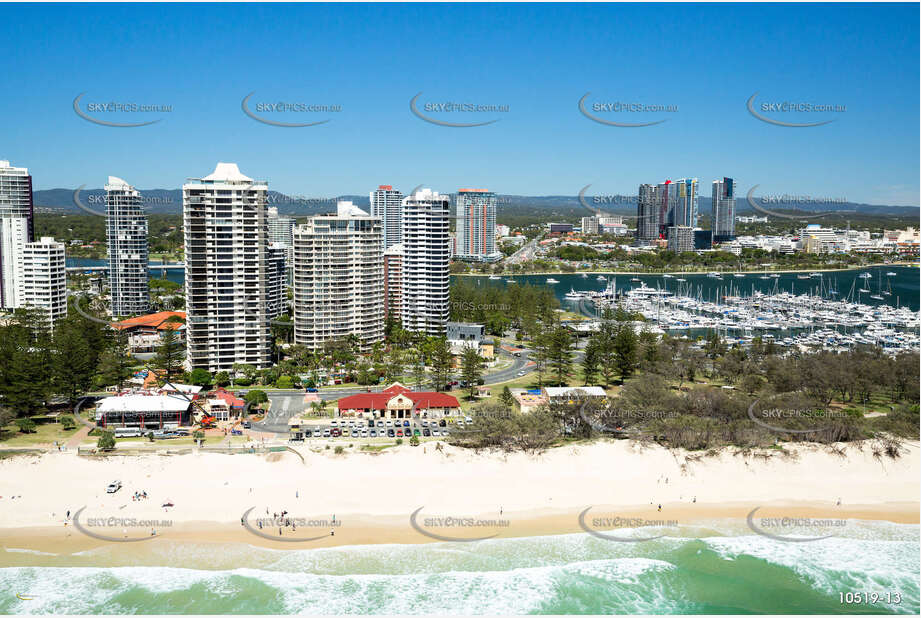 Aerial Photo Main Beach QLD Aerial Photography