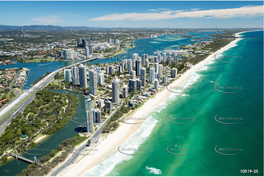 Aerial Photo Main Beach QLD Aerial Photography