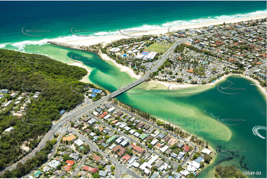 Aerial Photo Burleigh Heads QLD Aerial Photography