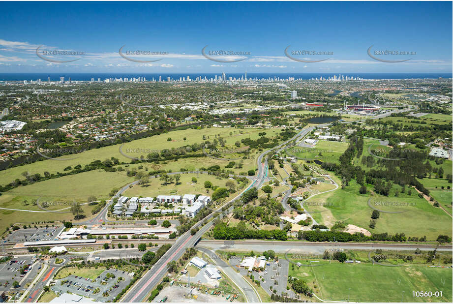 Aerial Photo Carrara QLD Aerial Photography