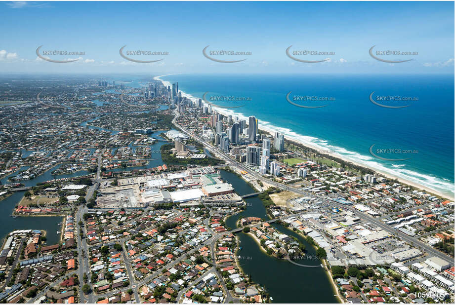 Aerial Photo Mermaid Waters QLD Aerial Photography