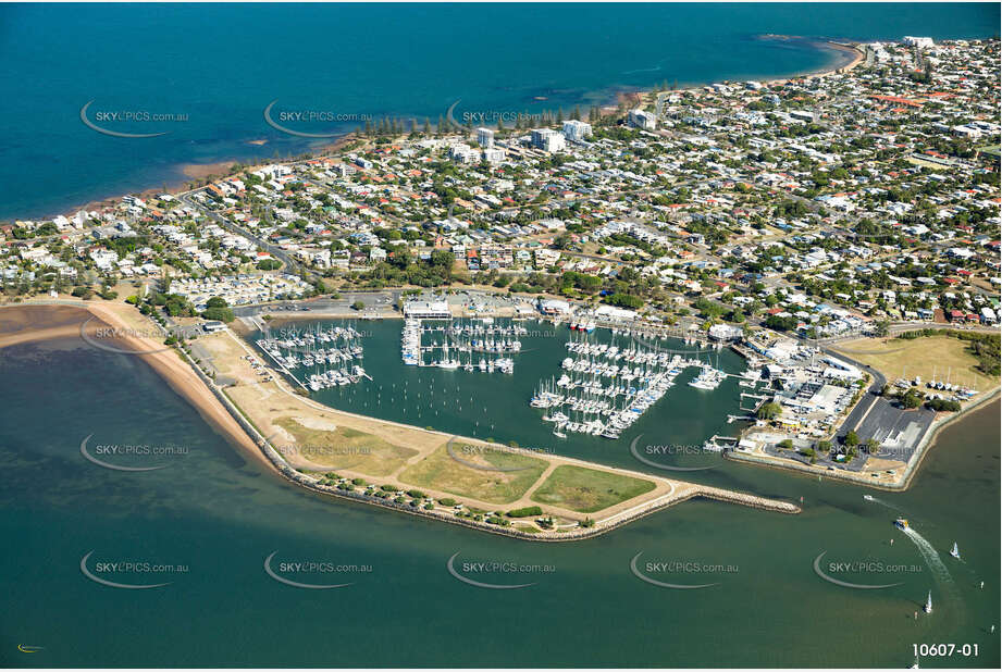 Aerial Photo Scarborough Marina QLD Aerial Photography