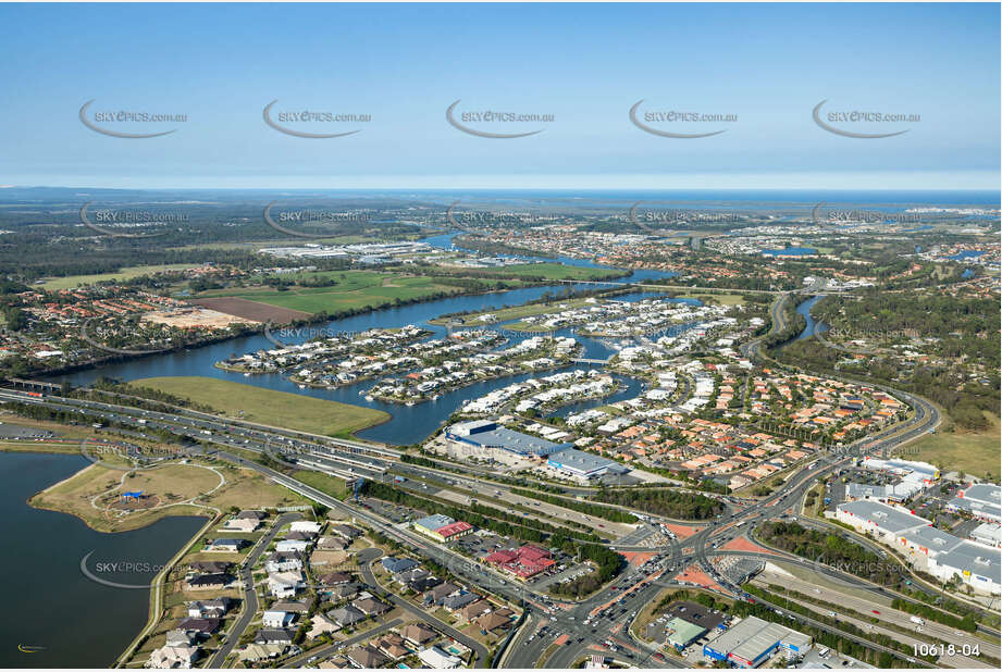 Aerial Photo of Riverlinks Estate Helensvale QLD Aerial Photography