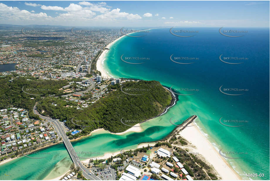 Aerial Photo Burleigh Heads QLD Aerial Photography