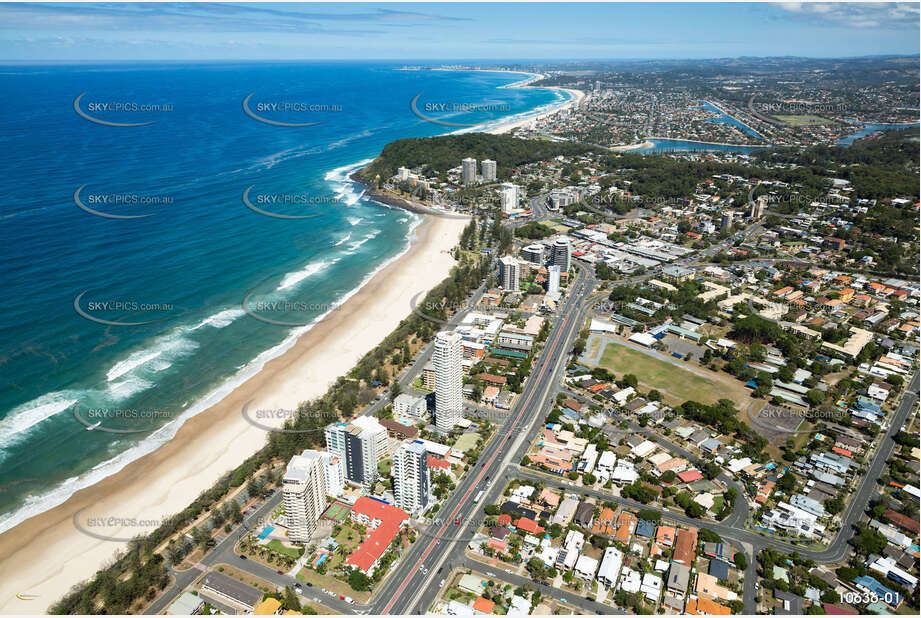 Aerial Photo Burleigh Heads QLD Aerial Photography