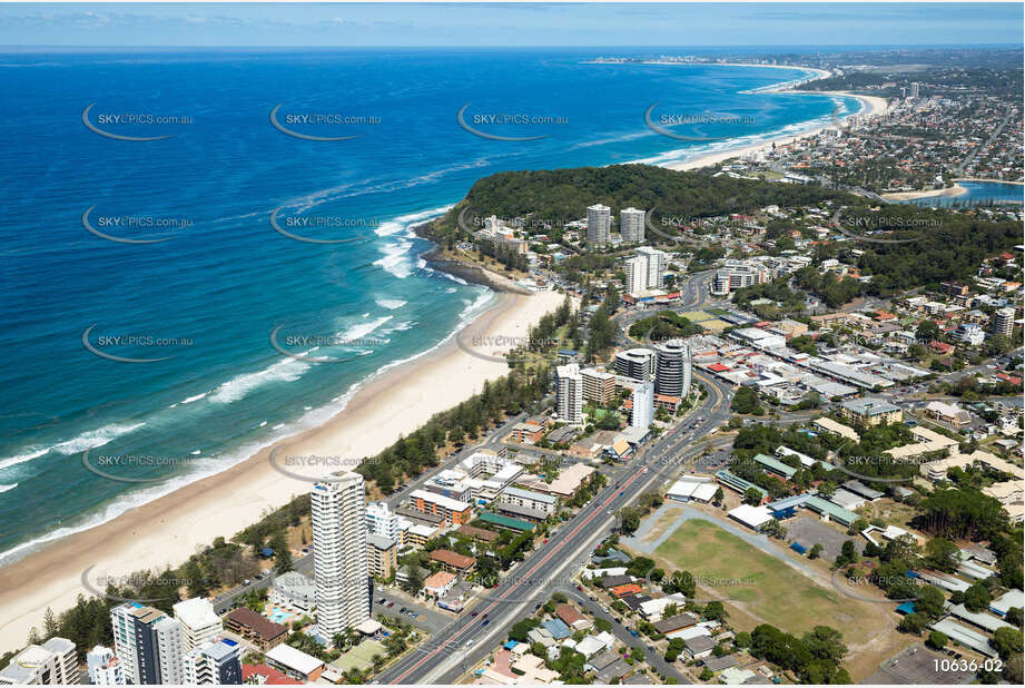 Aerial Photo Burleigh Heads QLD Aerial Photography