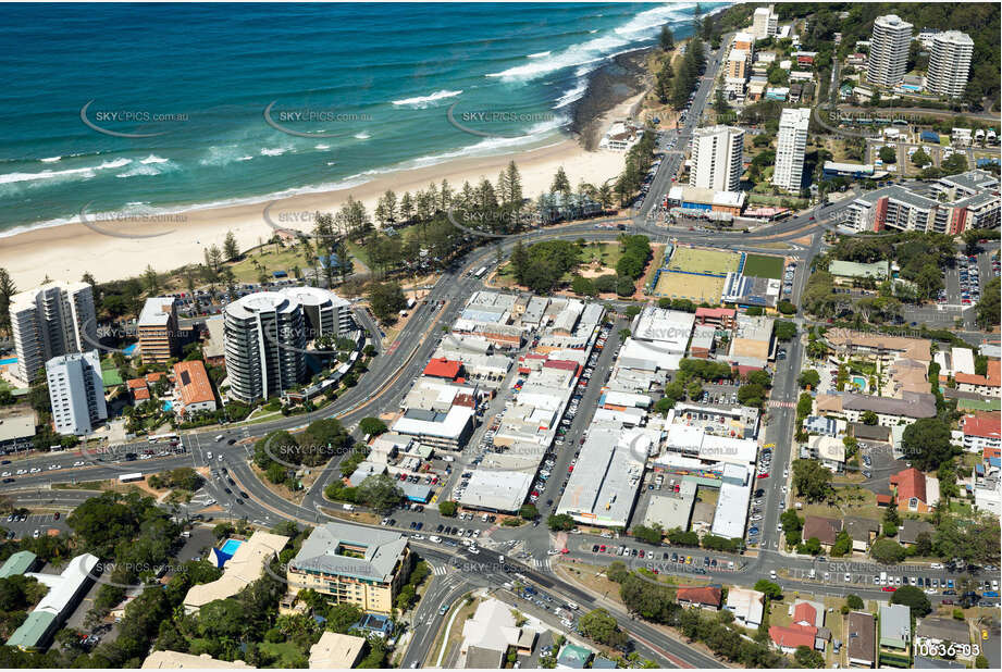 Aerial Photo Burleigh Heads QLD Aerial Photography