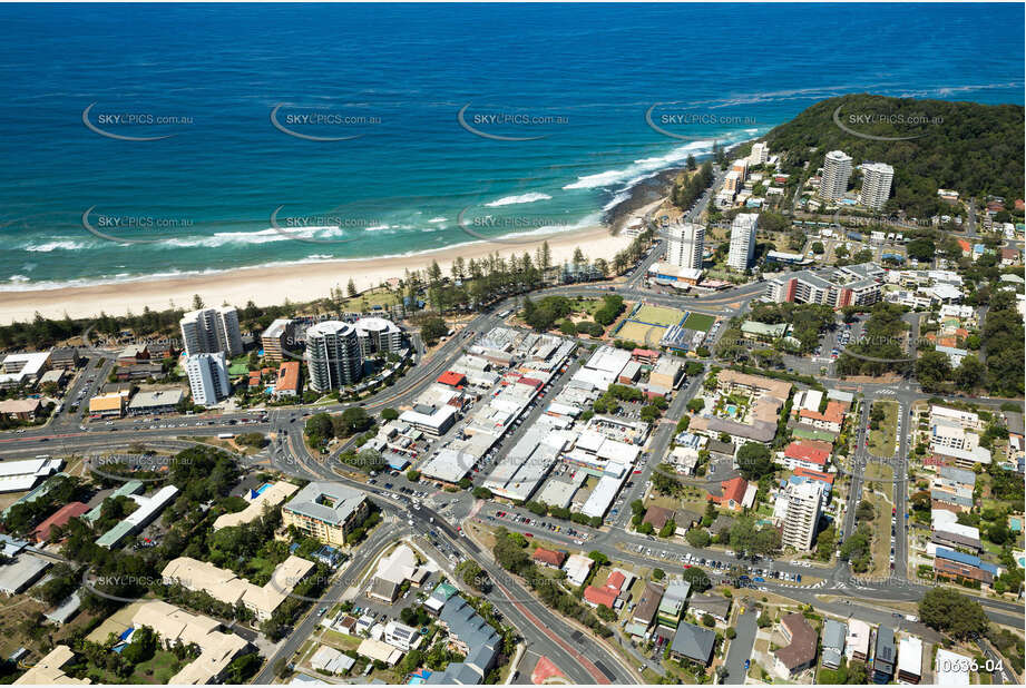 Aerial Photo Burleigh Heads QLD Aerial Photography