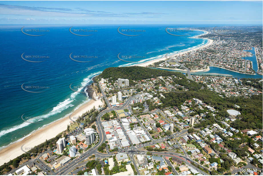 Aerial Photo Burleigh Heads QLD Aerial Photography