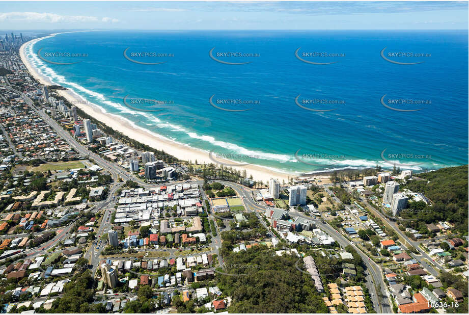 Aerial Photo Burleigh Heads QLD Aerial Photography