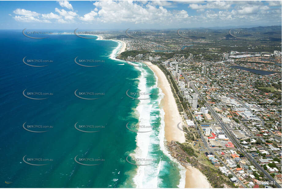 Aerial Photo Burleigh Heads QLD Aerial Photography