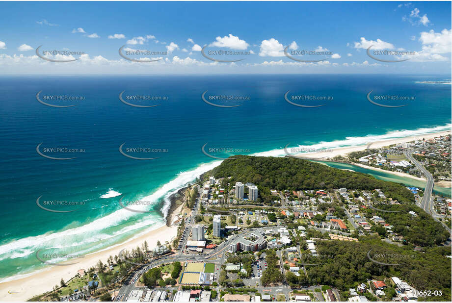 Aerial Photo Burleigh Heads QLD Aerial Photography