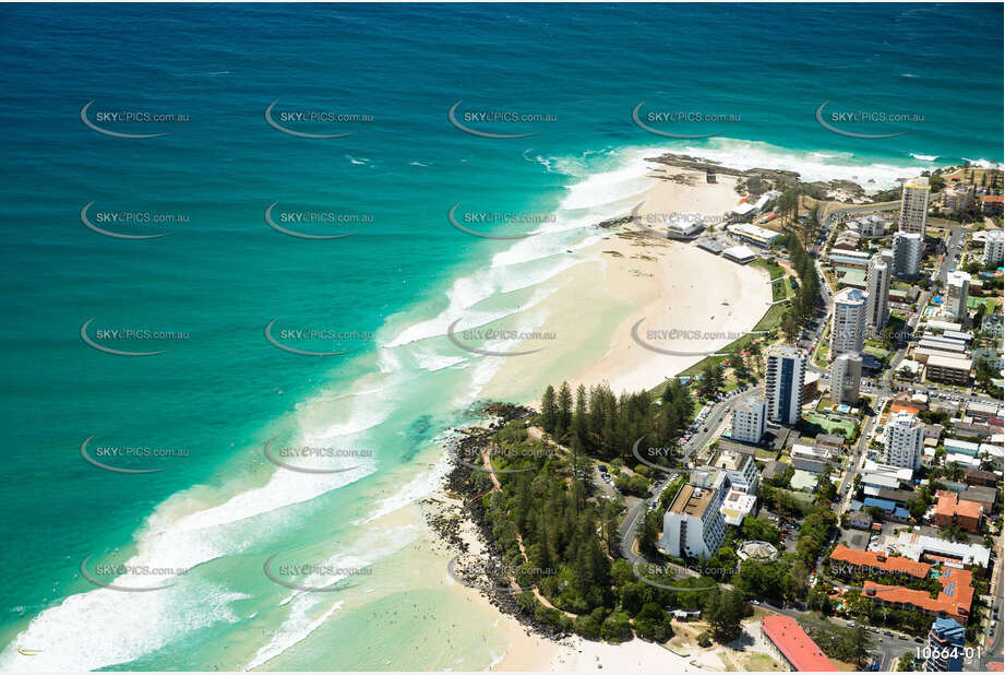 Greenmount & Rainbow Bay Coolangatta QLD Aerial Photography