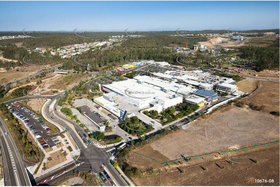 Commuter Train Springfield Central Line QLD Aerial Photography