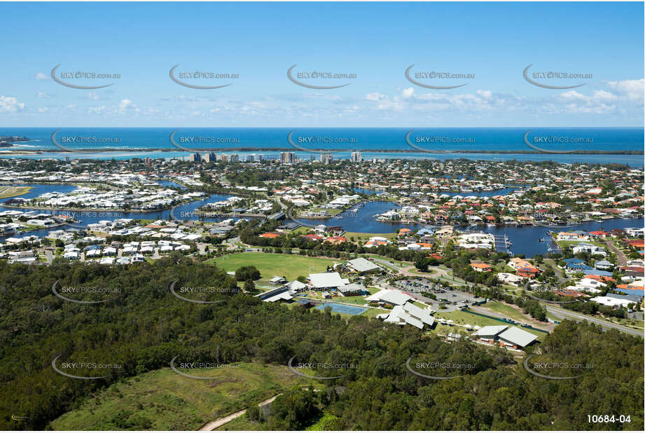 Aerial Photo Pelican Waters QLD Aerial Photography